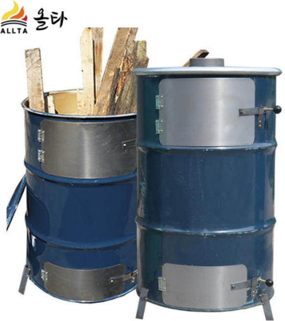 DS산업올타 오픈드럼통 드럼통 소각난로 (판매자DS산업-올타 확인 후 주문 부탁드립니다.)