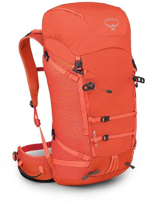 Osprey Mutant 38L 클라이밍 및 등산 유니 백팩 마스 오렌지 M/L, 1개