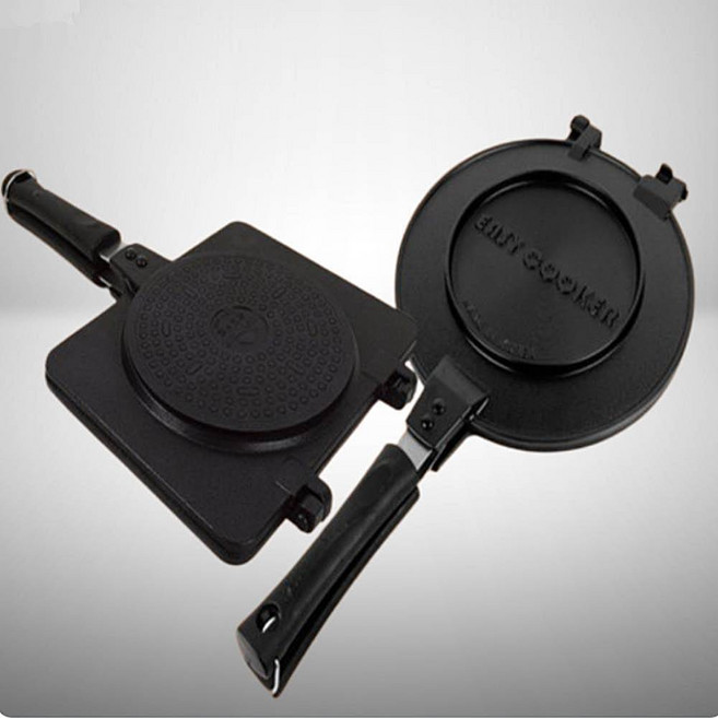 국산 누룽지팬 인덕션용 양면팬 티타늄코팅 간식만들기 사각 원형 인덕션누룽지팬양면, 가마솥, 1개