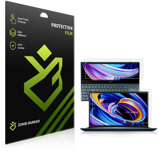 ASUS 젠북 프로 듀오 UX582Z 로열 AR 고화질 액정보호필름, 상 로열 AR 고화질+하 저반사 액정보호필름, 1개