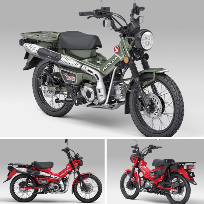 혼다 헌터커브 CT125 배달 오토바이 개인 리스 인수형