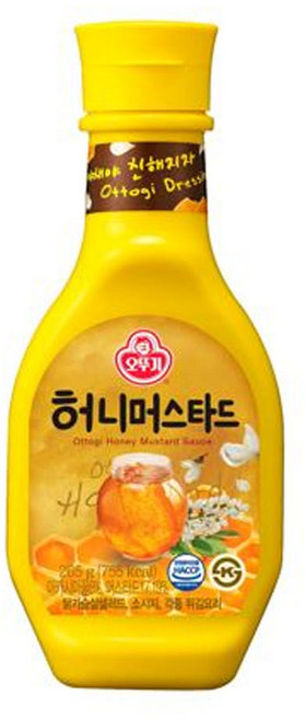 오뚜기 허니머스타드 소스, 오뚜기 허니머스타드 소스 535g, 1개, 535g