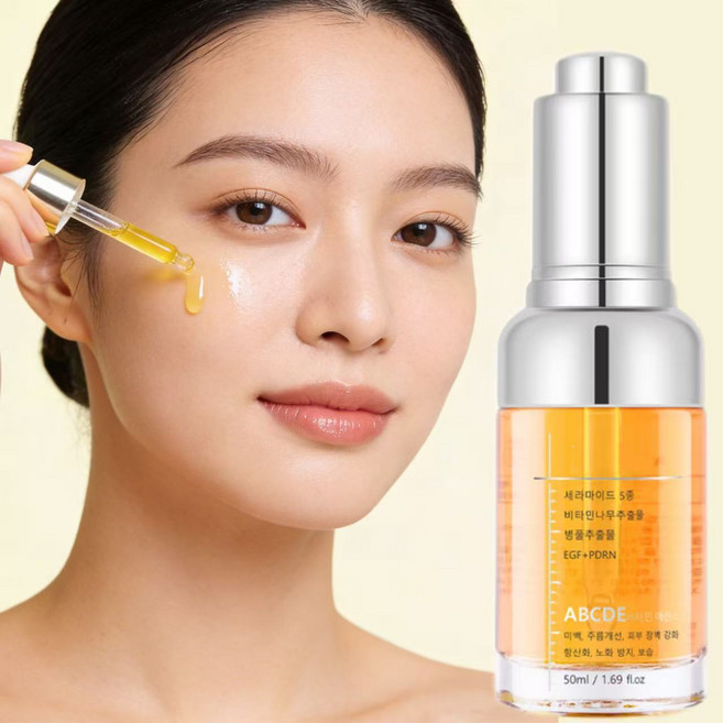 고함량 비타민c 앰플 기미 잡티 앰플 CE 페룰릭 안티옥시던트 세럼 비타민c 앰플 Vitamin C Serum 안티에이징 앰플 기미앰플 검버섯 흑자 나이아신아마이드 미백앰플, 1개, 50ml