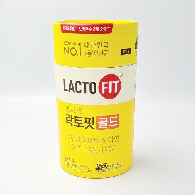 종근당건강 락토핏골드 생유산균 프로바이오틱스 50포, 50회분, 1개