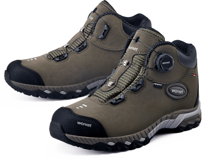 워킷 ZB-020005 안전화 프리락다이얼 방수내피 남여공용 작업화 현장화 심파텍스 6인치안전화 KCS인증