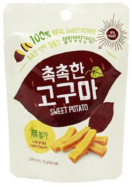 요고모지 촉촉한 고구마, 50g, 15개