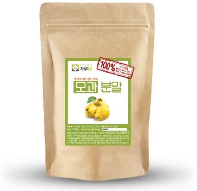 가루랑 100% 국산 모과분말 선식 200g, 1개