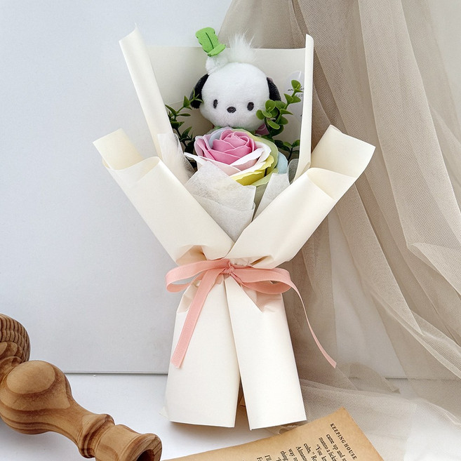 어나더플레르 미니 인형꽃다발, 포차코(가든), 1개