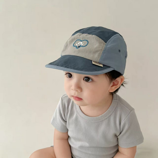 블랙체리 아동용 쿨링 선캡