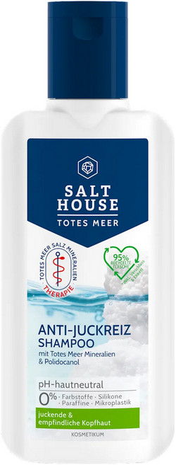 솔트하우스 사해소금 가려운두피용 샴푸 250ml, 1개