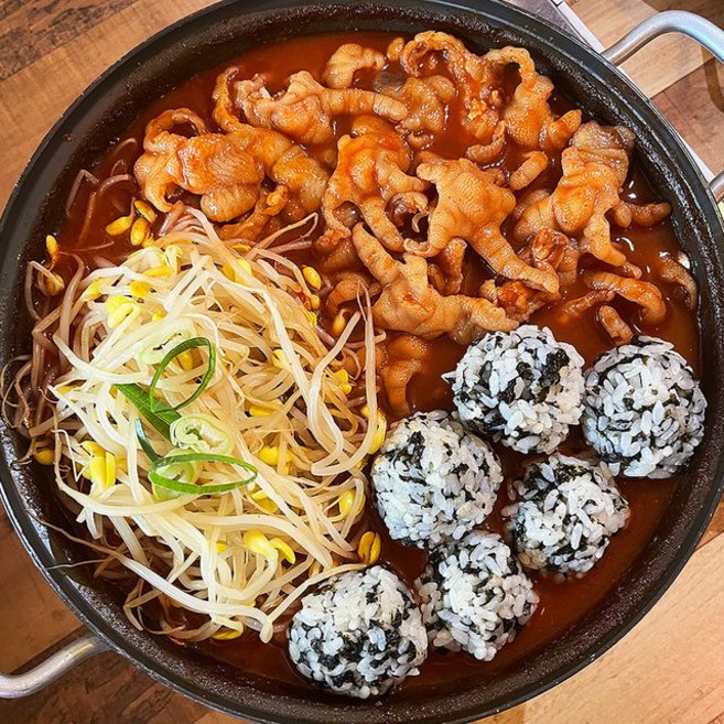 모던푸드 무뼈 국물닭발, 2개, 800g