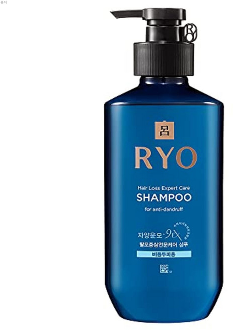 RYO 헤어 로스 케어 샴푸 포 안티-댄드러프 케어 400ml, 1개