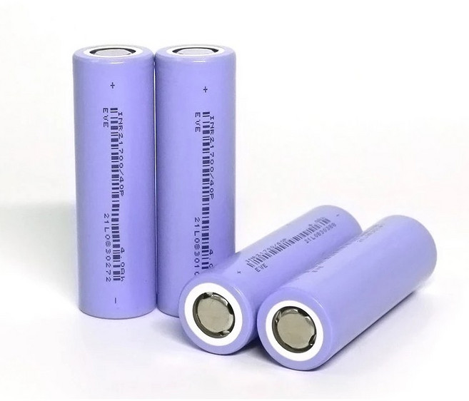 EVE電池 - 手機平板周邊配件 行動電源電池 3C認證, 21700 / 4000mAh 鋰電池, 藕色, eve21700