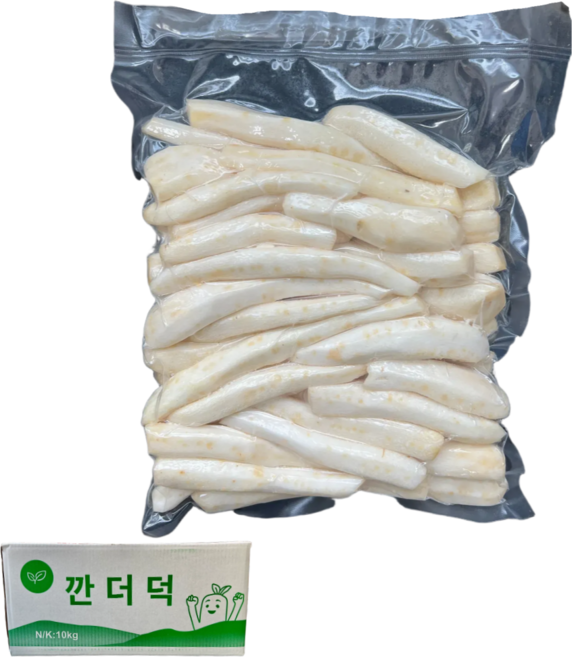 깐더덕 최상품엄선 세척더덕 신선더덕, 1개, 1kg