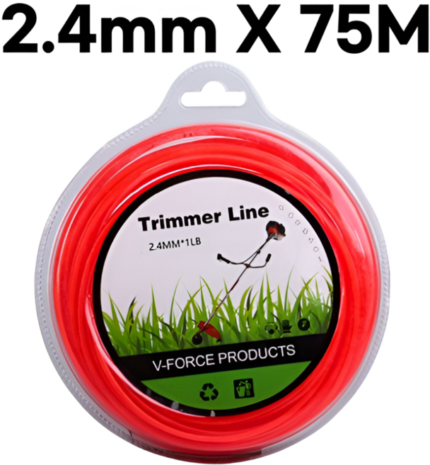 한솔템 고강도 예초기 줄날 2.4mm 75M, 1개