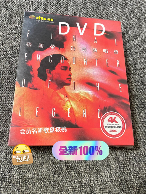 張國榮 告別演唱會 2DVD, 1個