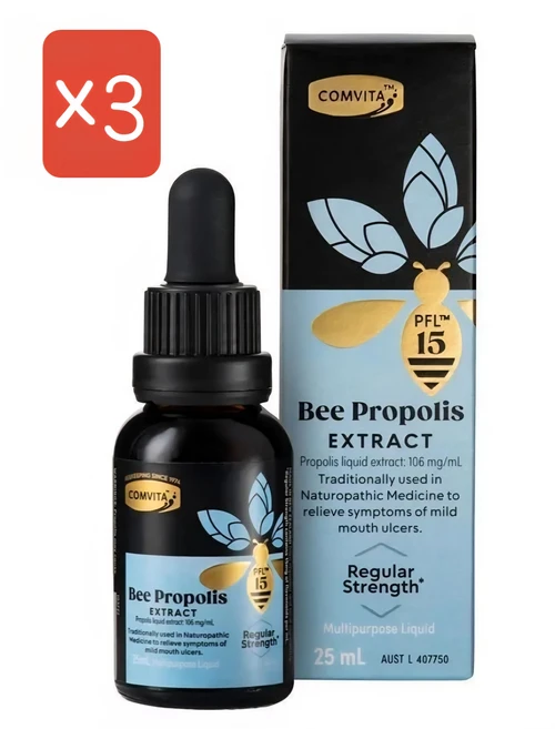 콤비타 프로폴리스 추출액 알콜프리 25ml 3개 - 쿠팡