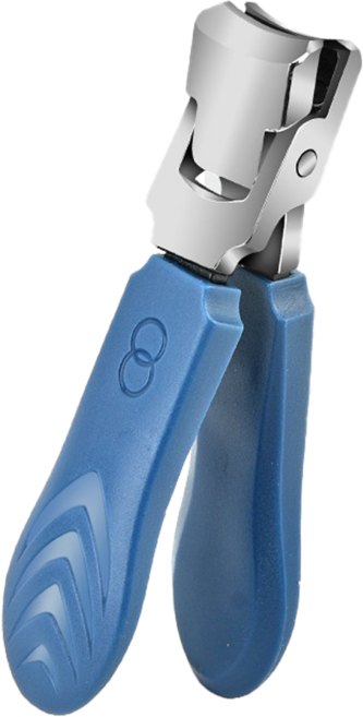 대왕손톱깎이 다용도 네일클리퍼 발톱깎이, 1개, 블루