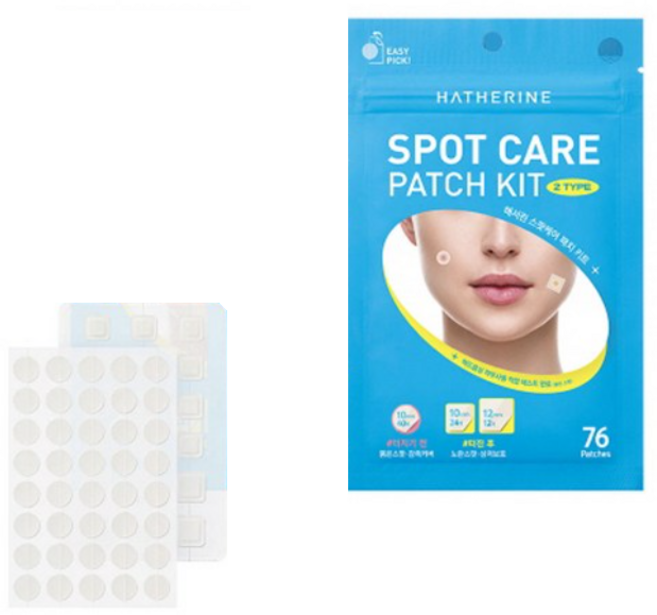 해서린 스팟케어 패치 키트 스팟패치, 76개입, 7개