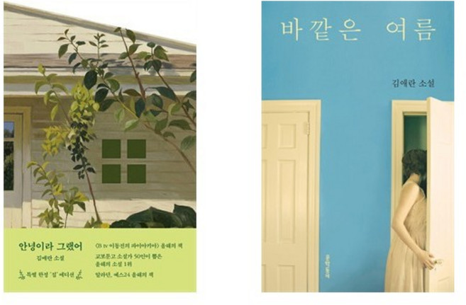 (김애란) 안녕이라 그랬어 (집 에디션) + 바깥은 여름 (전2권)