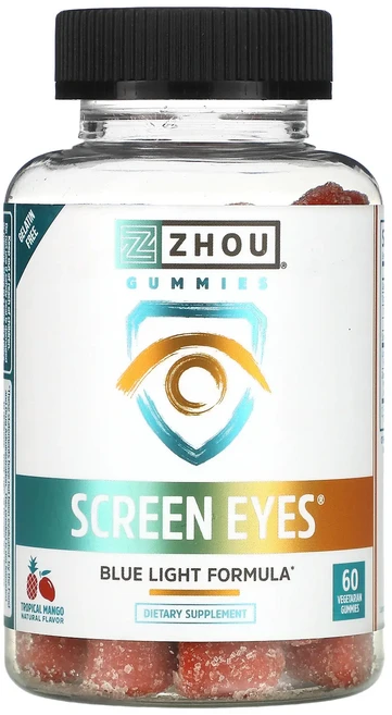 몸관리하세요 겨울입니다 Zhou Nutrition Screen Eyes 트로피컬 망고 베지 구미젤리 60개 특별관리진행, ZhouNutritionScreenEyes트로피컬망고베, 60 - 쿠팡