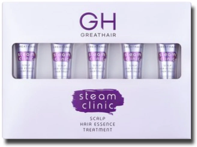 그레이트헤어 스팀클리닉 스칼프 헤어 에센스 트리트먼트 110미리, 5개, 15ml - 쿠팡
