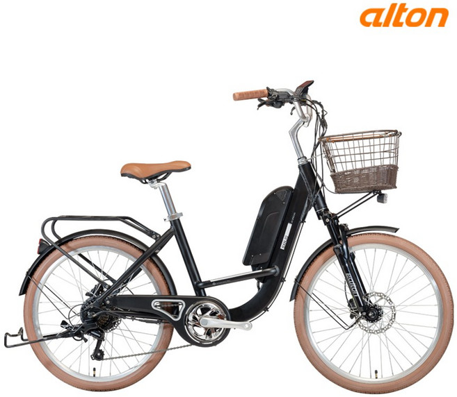 알톤 벤조24스페셜 파스/스로틀겸용7단 여성 남성겸용 13.4ah밧데리, 반조립, 매트베이지