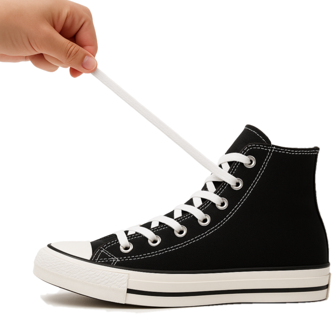 1+1 고무줄 신발끈 고무줄 운동화끈 컨버스 하이 호환 슈레이스