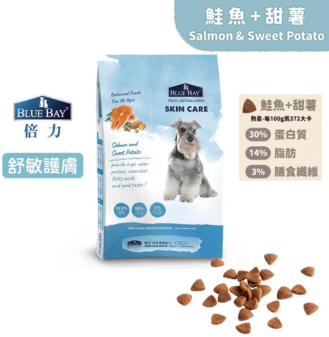BLUE BAY 倍力 S30 狗乾糧 15kg, 1個