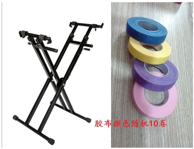 가야금 받침대 접이식 프레임 거문고 거문고거치대 47 96cm 쟁대 A자형 스탠대, 고/쟁반 컬러테이프10권, 1개