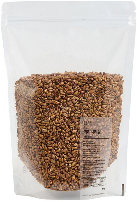 압력으로 쪄서 볶은 바삭하고 부드러운 귀리퐁 귀리시리얼 대용량, 400g, 1개