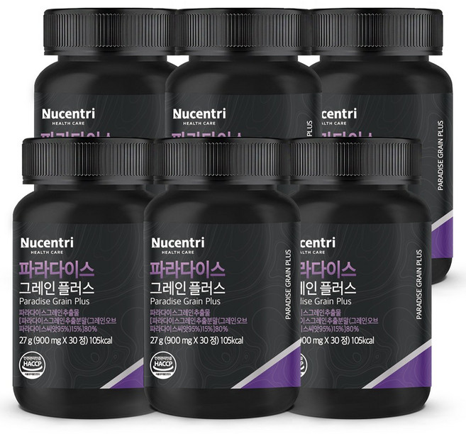 뉴센트리 파라다이스 그레인 플러스, 6개, 30정