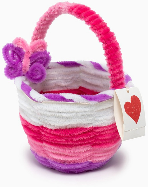 민화샵 모루 바구니 만들기, 핑크 S230121B