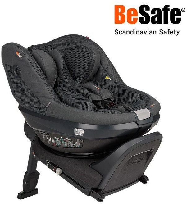 비세이프 비욘드360B i-size 회전형 신생아 카시트(베이스포함/베이비쉘포함), 샌드브라운