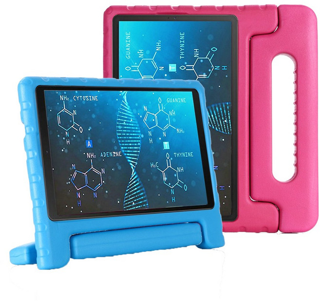 삼성 갤럭시탭어드밴스2 10.1 SM-T583 에바폼 케이스 advanced2 웅진북클럽 웅진북패드 교원 빨간펜 스마트올 엠베스트 엘리하이 프라임탭 프뢰벨 리딩토탈, 세이프 가드 (핑크)