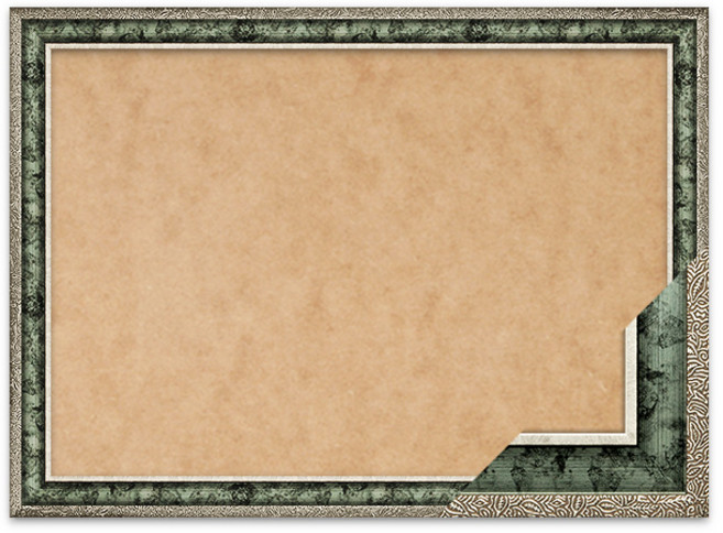 퍼즐액자 38x53cm, 앤틱그린 그린, 500개, 1개