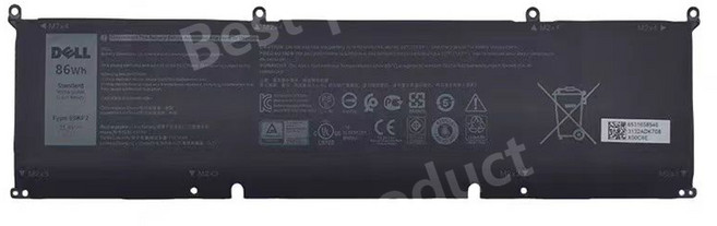 DELL 정품 XPS15 9500 P91F Alienware M15 M17 R3/R4 69KF2 노트북 배터리