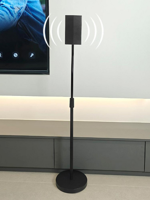 서라운드 스피커 스탠드 리어 거치대 우퍼 호환 메탈 홈시어터 오디오 받침, S70TR S80TR S40TR 1쌍