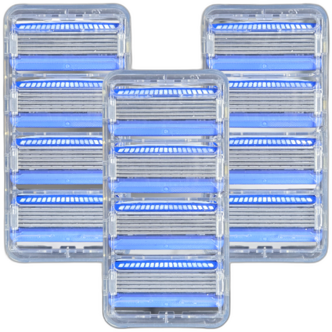 쉬크 하이드로5 베이스 면도날 / 벌크형, 1개, 12개입