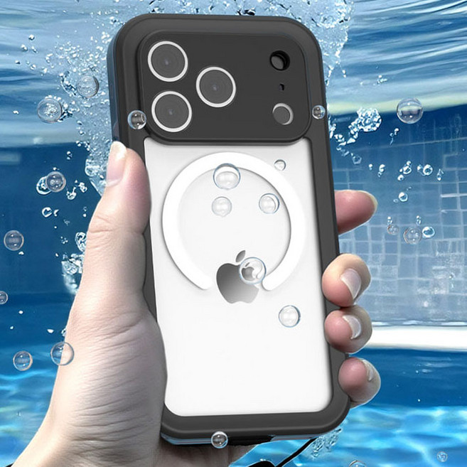 SUN 하이온 딥가드 방수 맥세이프 케이스 IP68인증 카메라 쉴드타입 아이폰17시리즈