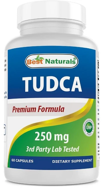 Best Naturals TUDCA 250mg (타우로르소데옥시콜산) - 베지 캡슐 60정 2개월분, 60 카운트(1팩), 1개 - 쿠팡
