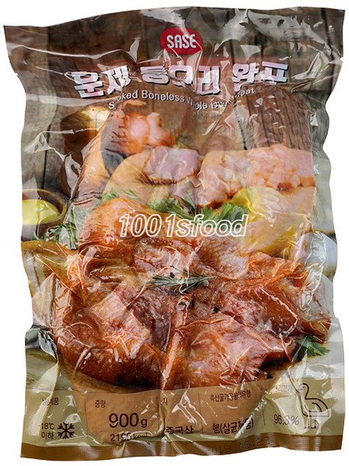 사세 훈제통오리완포 900g/훈제오리 완포, 900g, 1개