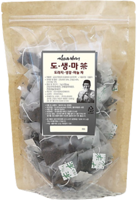 김오곤원장의 진한 도라지 생강 마늘차 100포, 1개, 단품