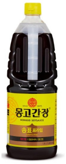 몽고간장 송표 프라임 양조간장, 1.8L, 1개