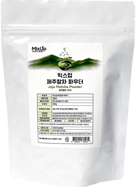 믹스업 제주말차 파우더, 1개, 1개입, 500g