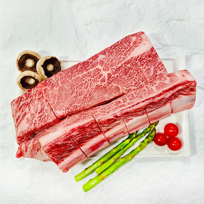 1++NO.9 한우 우대갈비 꽃갈비 찜 탕 캠핑고기, 1개, 600g