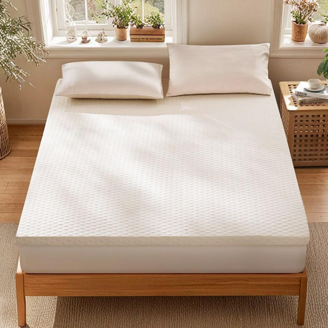 잠자리 30D 고밀도 프리미엄 메모리폼 매트리스 토퍼 복원력 좋은 숙면용 토퍼