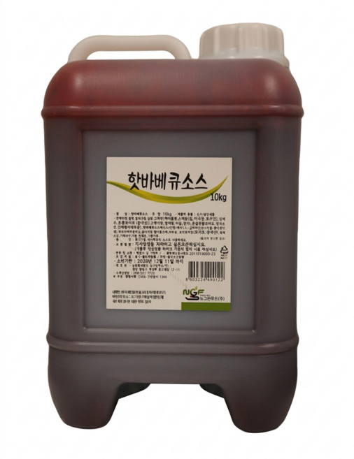 뉴그린 핫 바베큐소스10kg 1개, 10kg