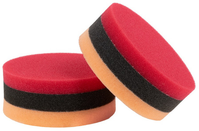 평화자동차 시크릿 저먼패드 폴리싱 왁싱 왁스 유막제거 어플리케이터 1개입, 혼합, 1개