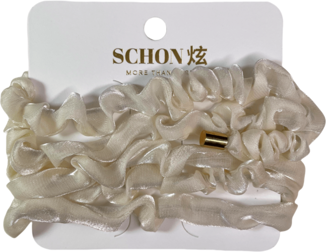 SCHON 日本紗質髮圈 春夏 簡約時尚